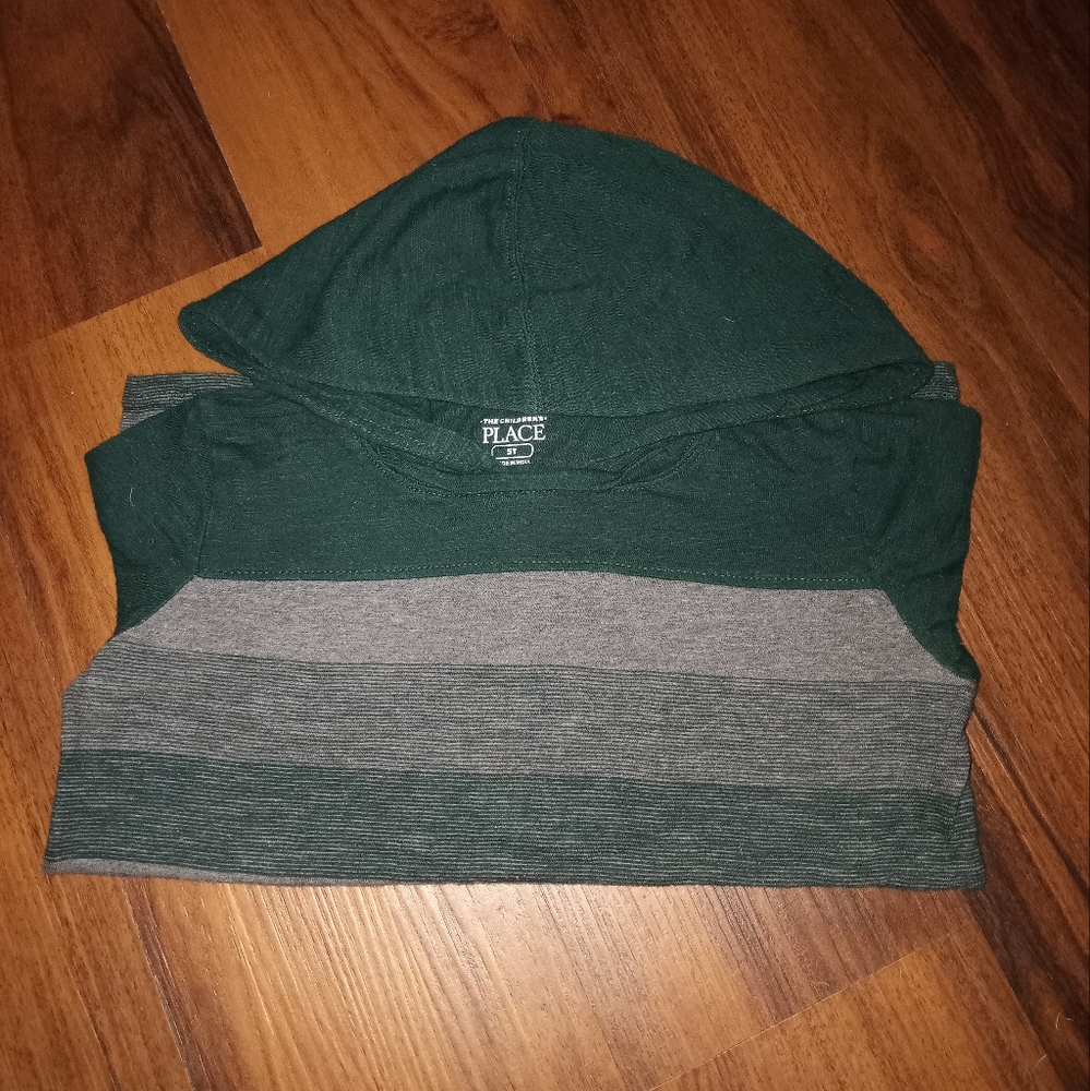 (Bundle of 3 ) Boys long sleeve hoodie shirt bundle